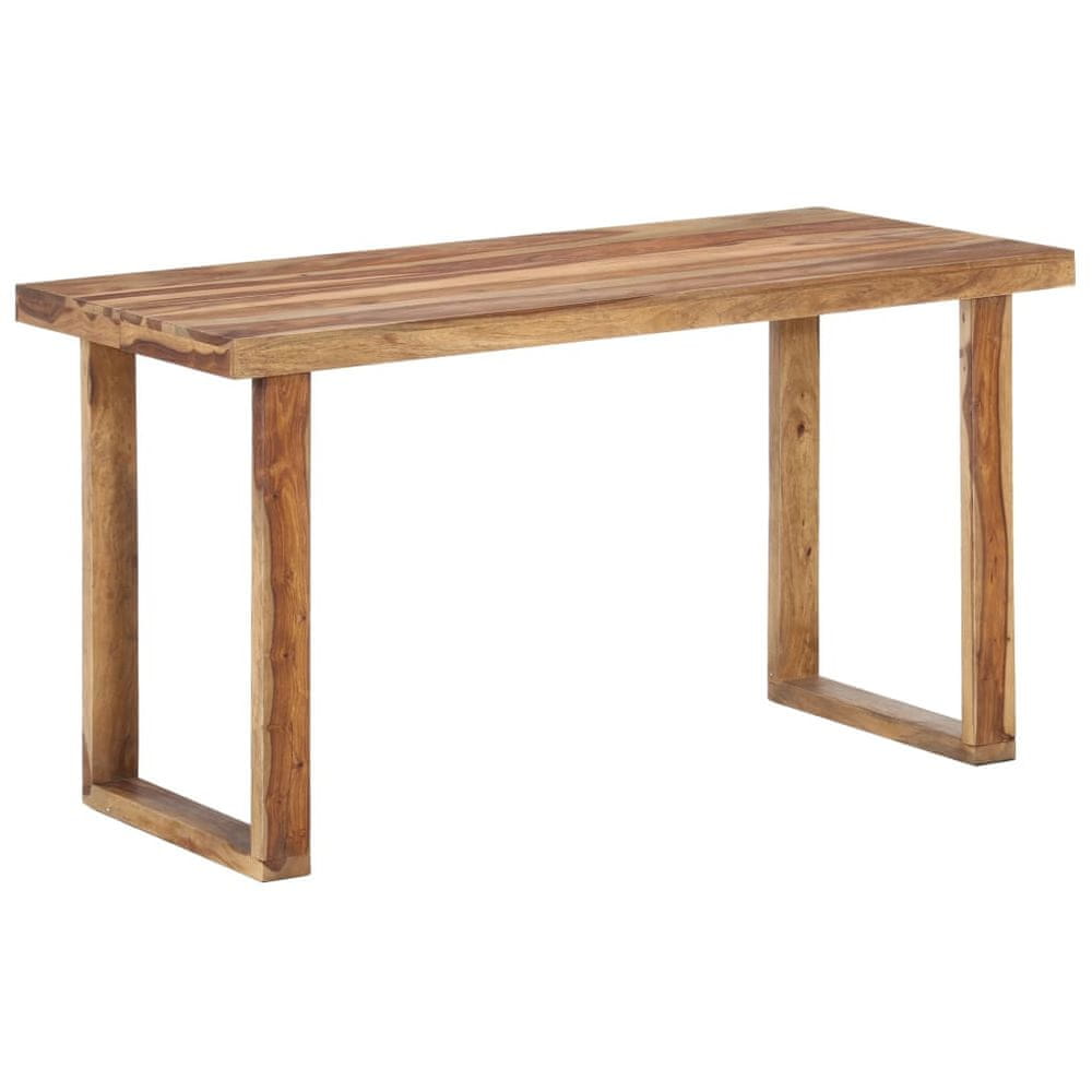 Petromila vidaXL Jedálenský stôl 140x70x76 cm, drevený masív sheesham